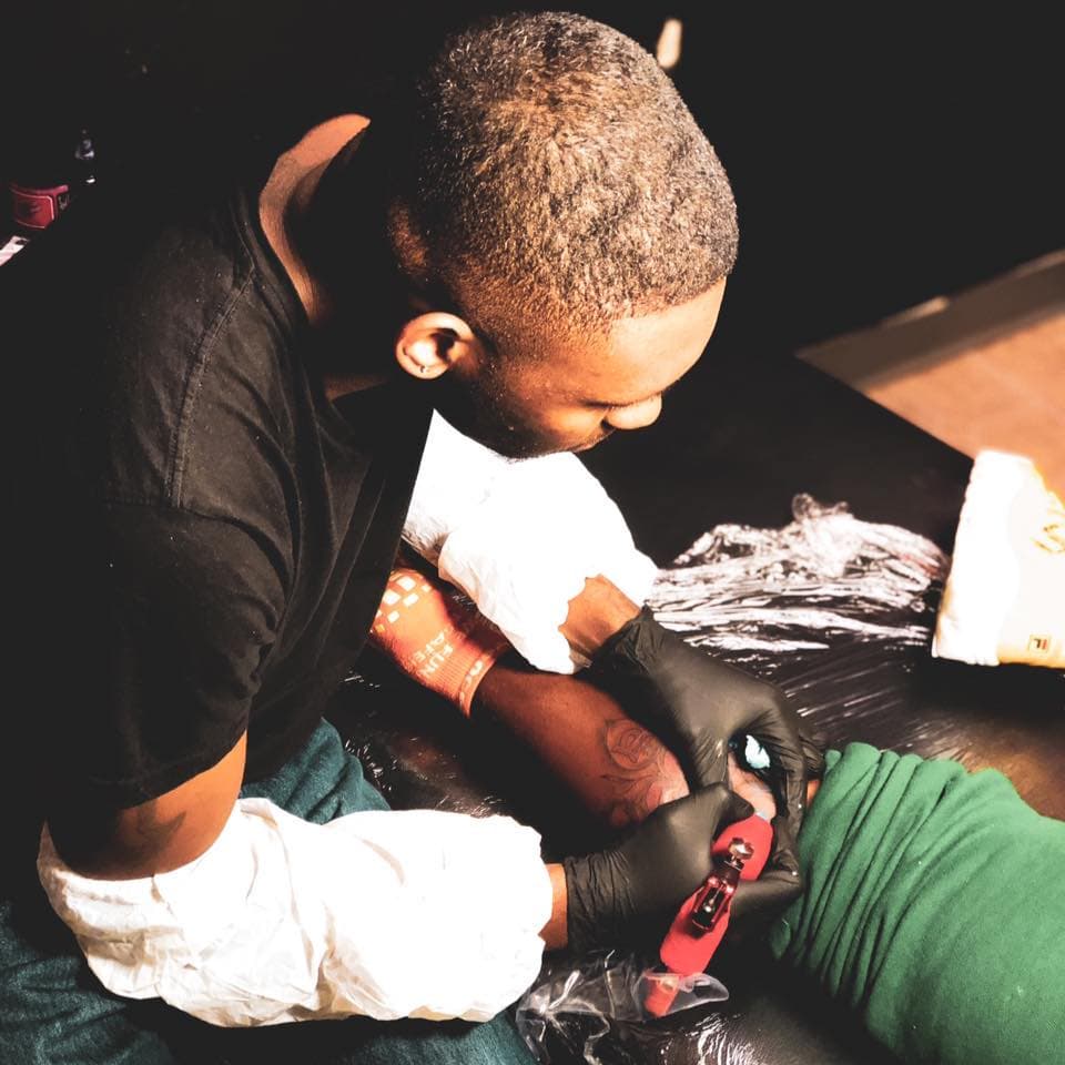 FlyInkMack studio portrait